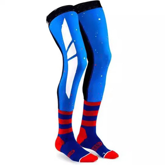 Chaussettes de Compression Moto – Protection Genou - UNISEXES