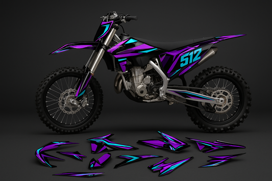 Kit Stickers Moto 125–500cc – Graphismes Personnalisés MadeinnGrivla
