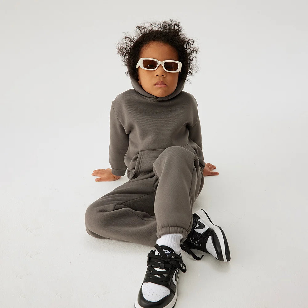 Ensemble Enfant 2 Pièces – Sweat à Capuche & Pantalon