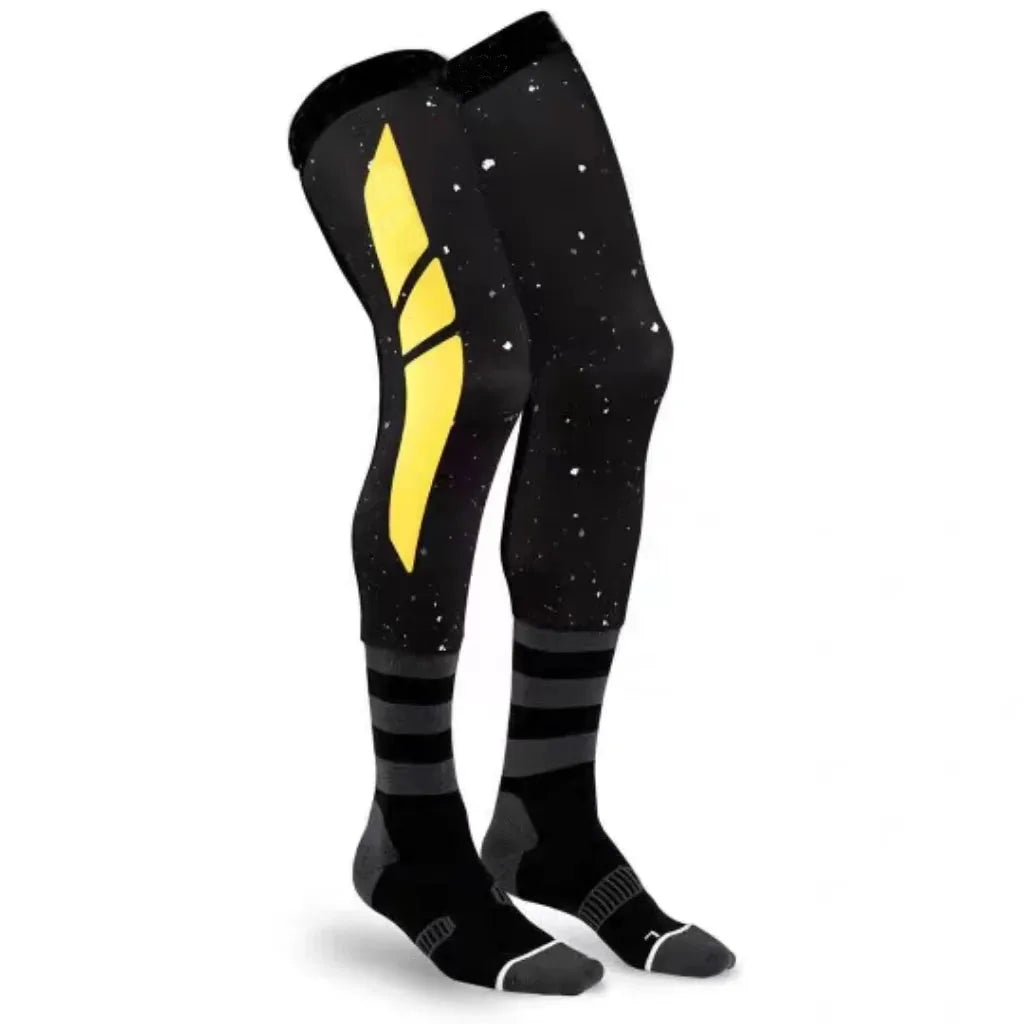 Chaussettes de Compression Moto – Protection Genou - UNISEXES