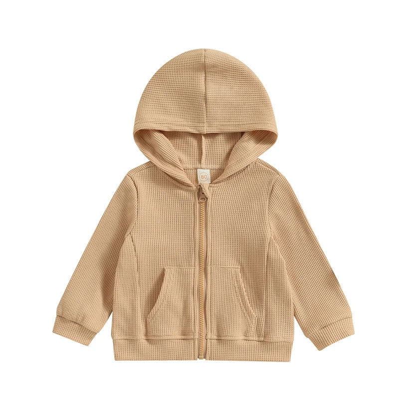 veste capuche avec zip enfant