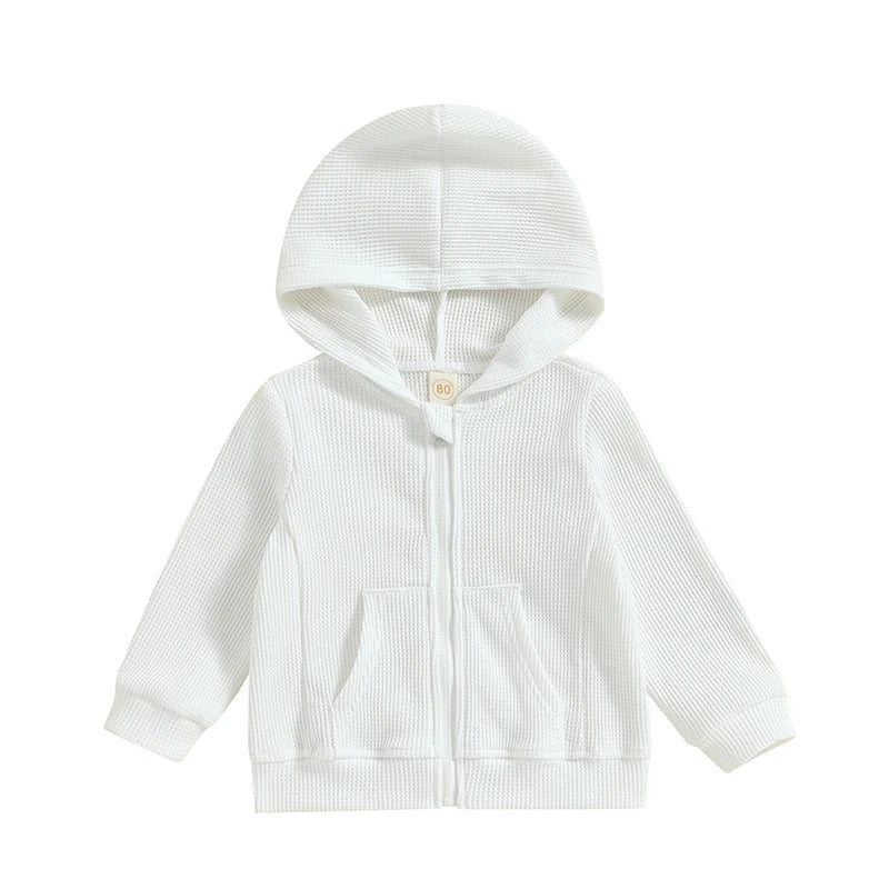 veste capuche avec zip enfant