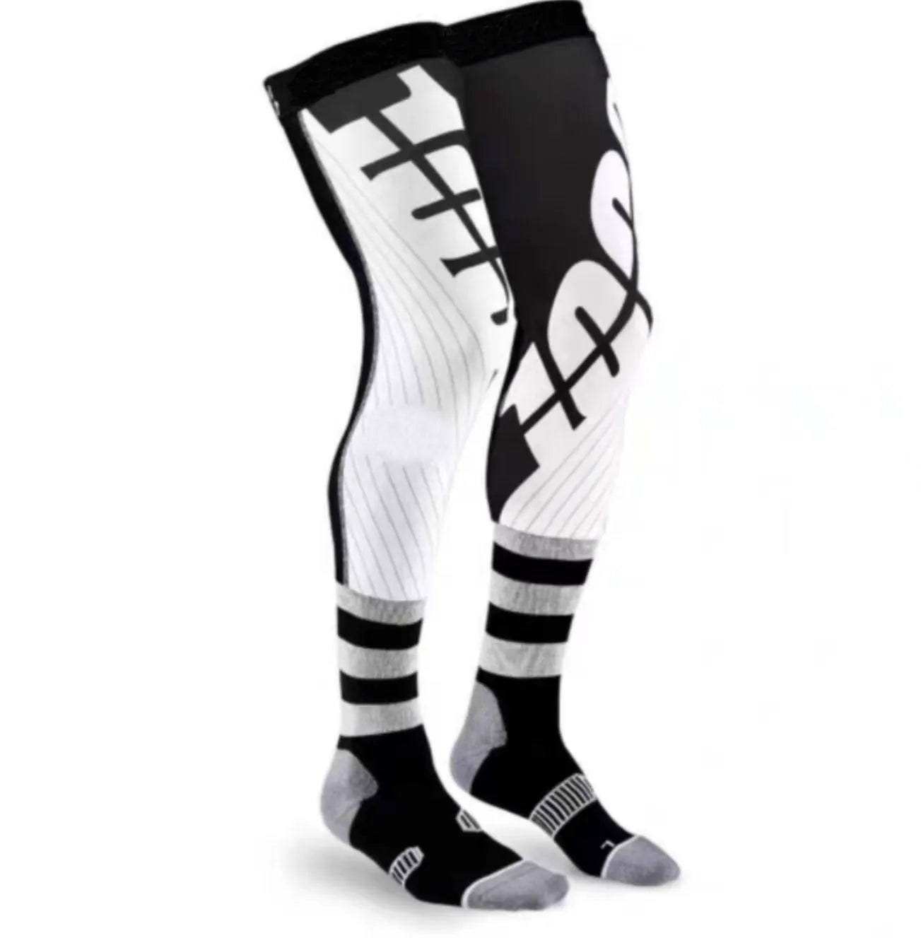 Chaussettes de Compression Moto – Protection Genou - UNISEXES