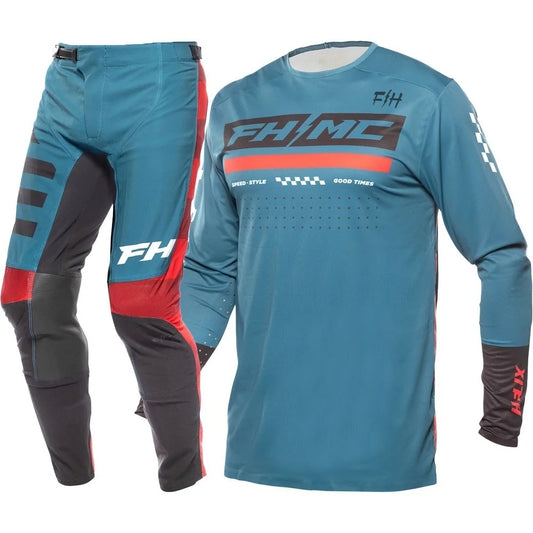 Ensemble Jersey Motocross - Homme