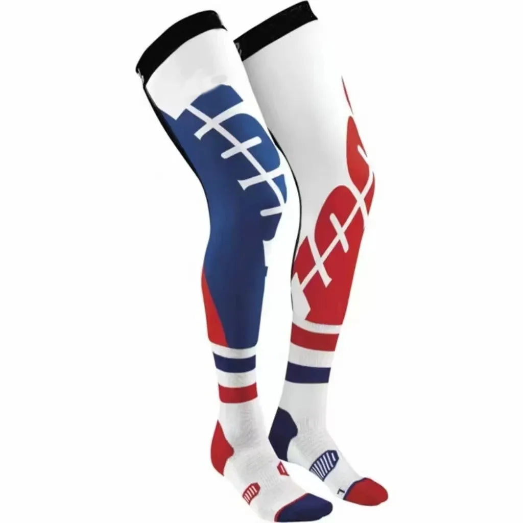 Chaussettes de Compression Moto – Protection Genou - UNISEXES
