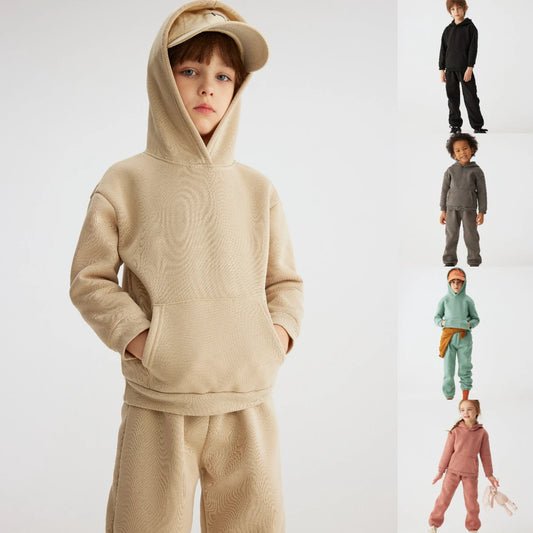Ensemble Enfant 2 Pièces – Sweat à Capuche & Pantalon